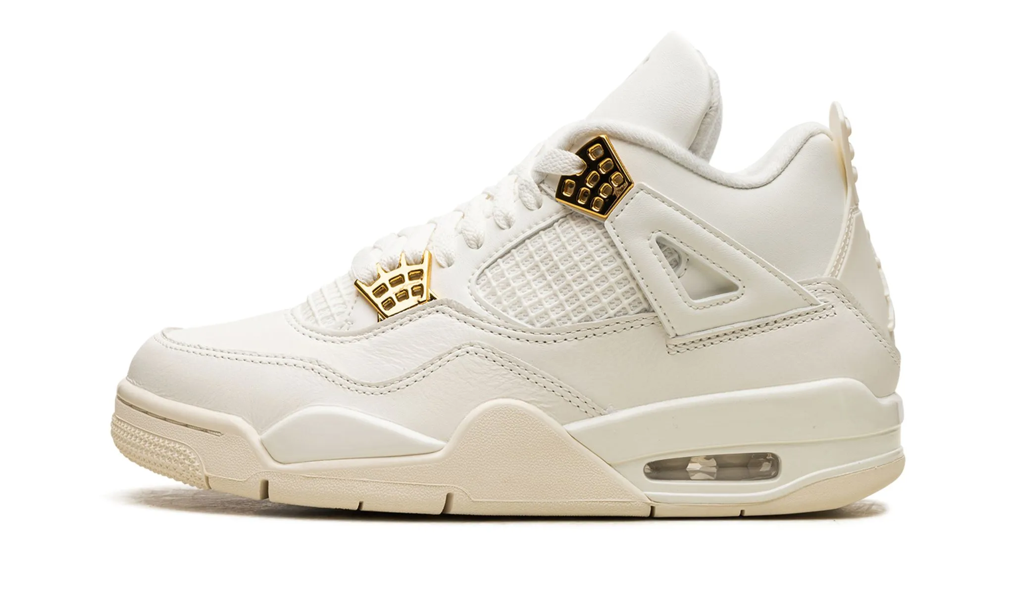 Fitness Ready Long Walks Jordan 4 Retro "Metallic Gold" Women's