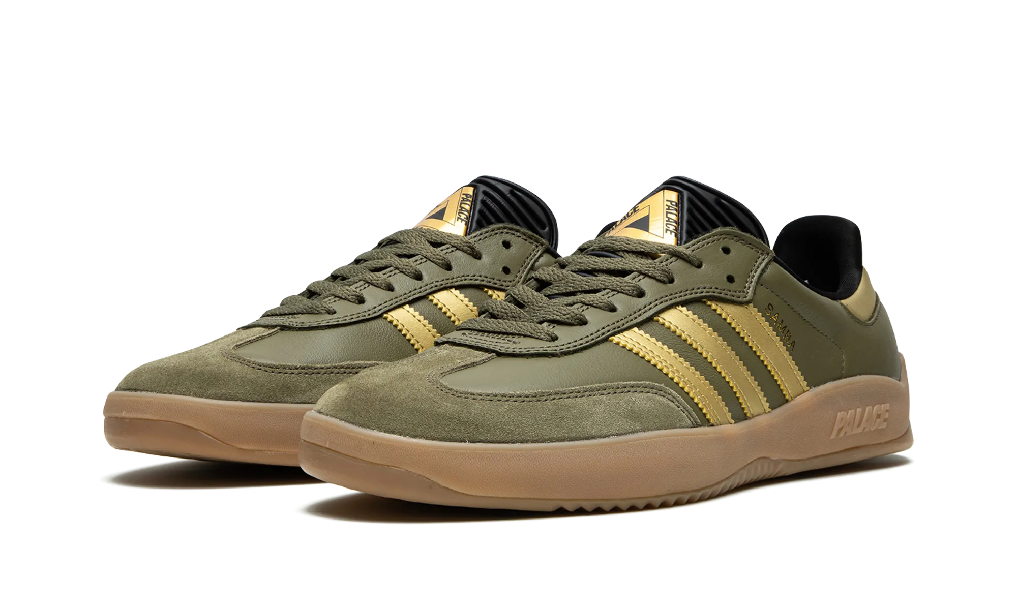 Soft outsole Puig Samba "Palace - Olive Gold"
