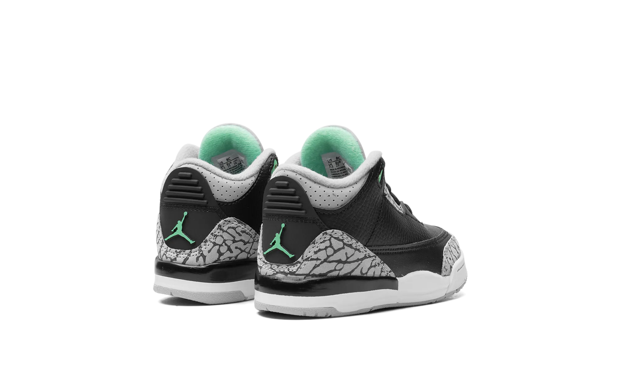 Air Jordan 3 TD "Green Glow" Walking Gear Daily Style