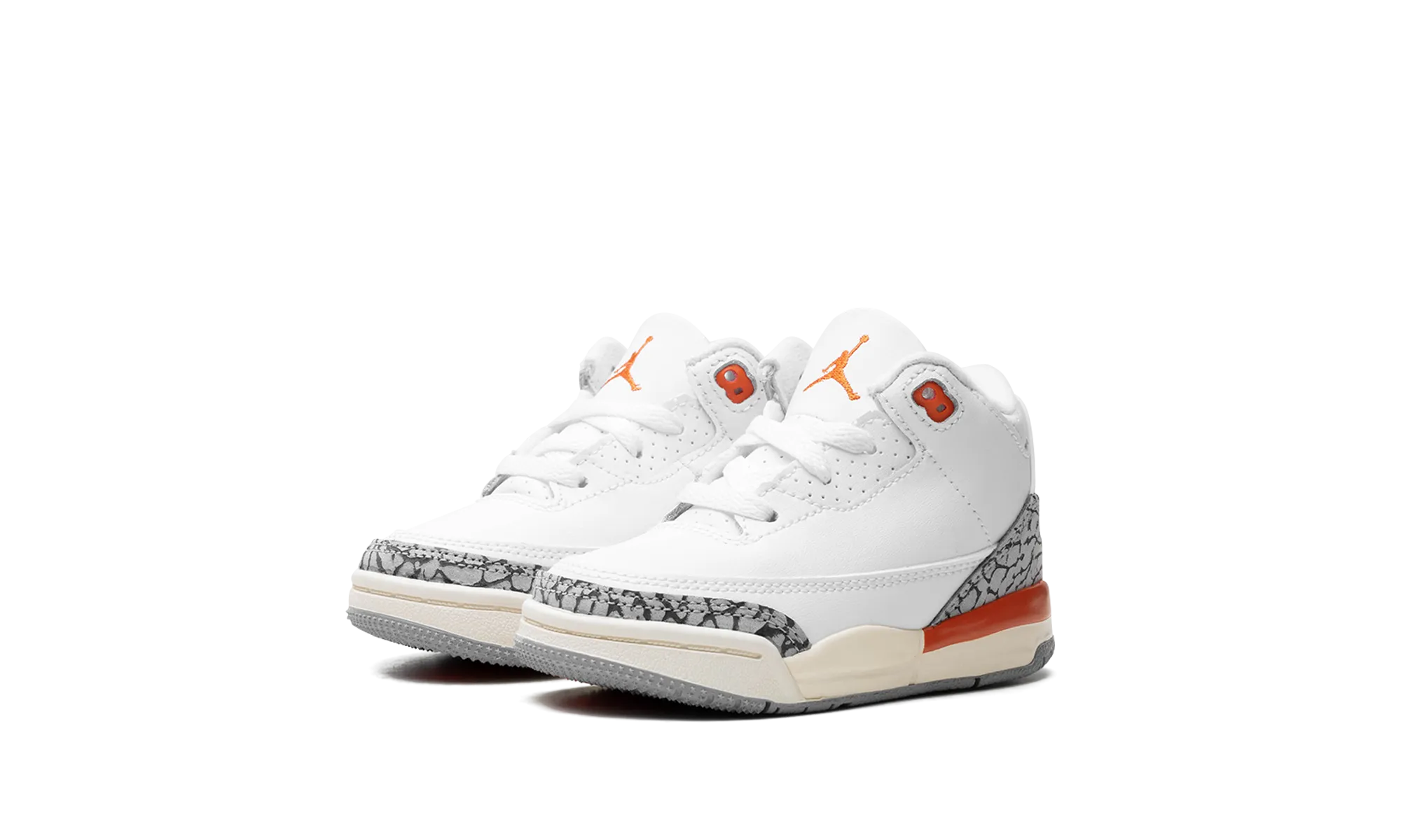 Air Jordan 3 Retro TD "GEORGIA PEACH" Campus Run Flat Base
