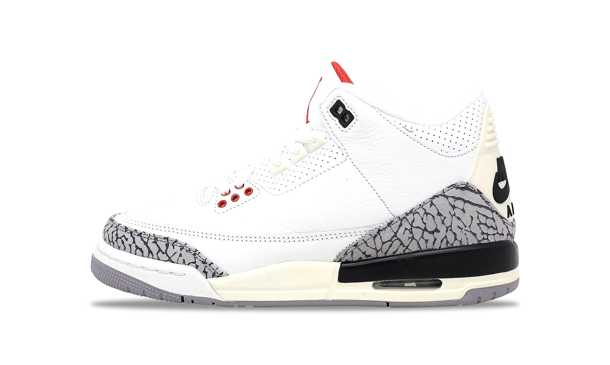 Nike Air Jordan 3 Retro White Cement Reimagined  DM0967-100 (GS) Carefree Fit