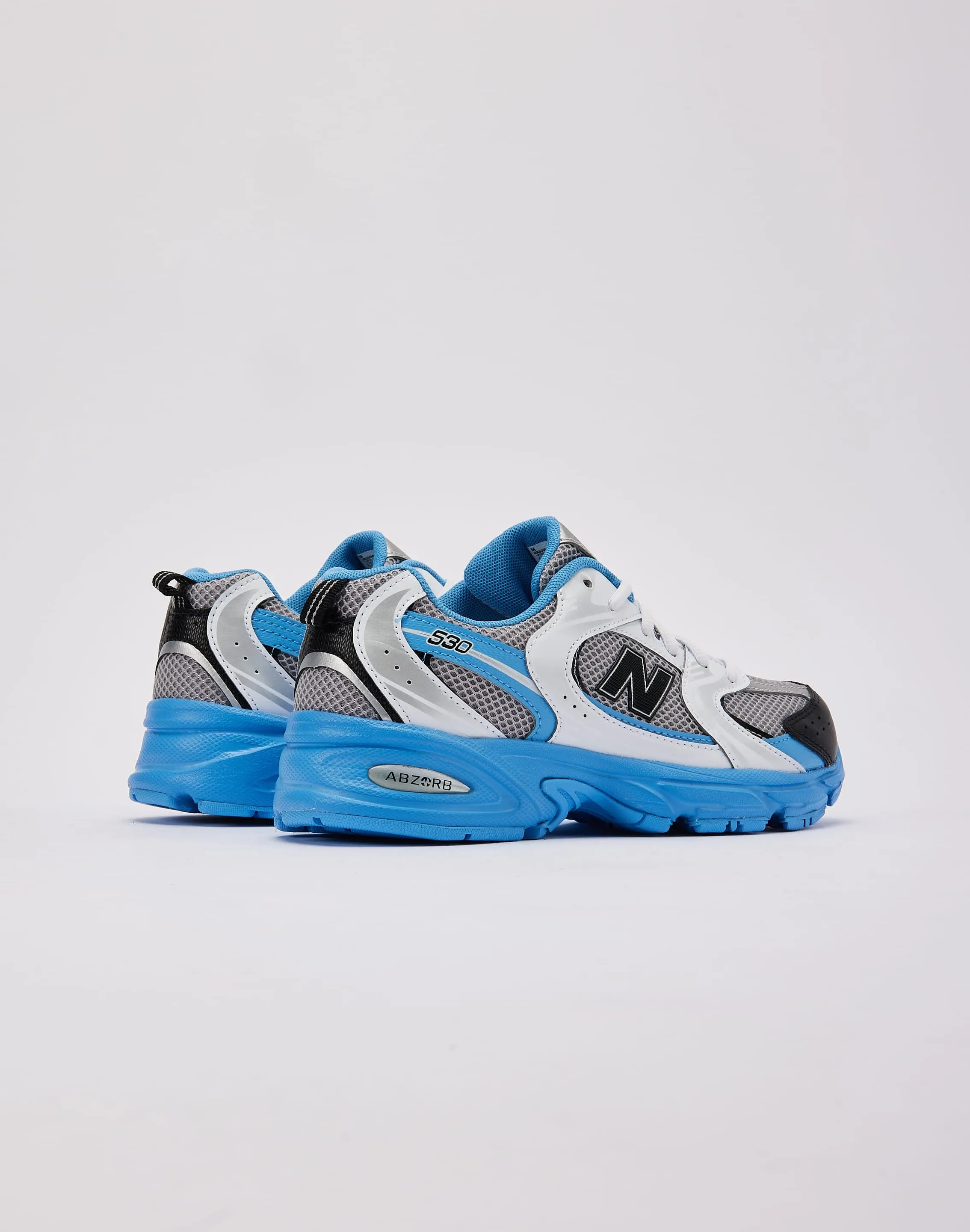 New Balance 530 'Silver Azure' Grade-School Marathon Day sports shoes