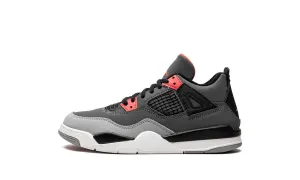 High Top Design Jordan 4 Retro "Infrared" Pre-school