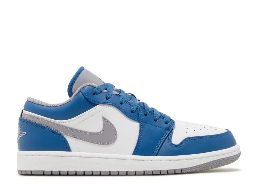 Fast Wear Air Jordan 1 Low True Blue
