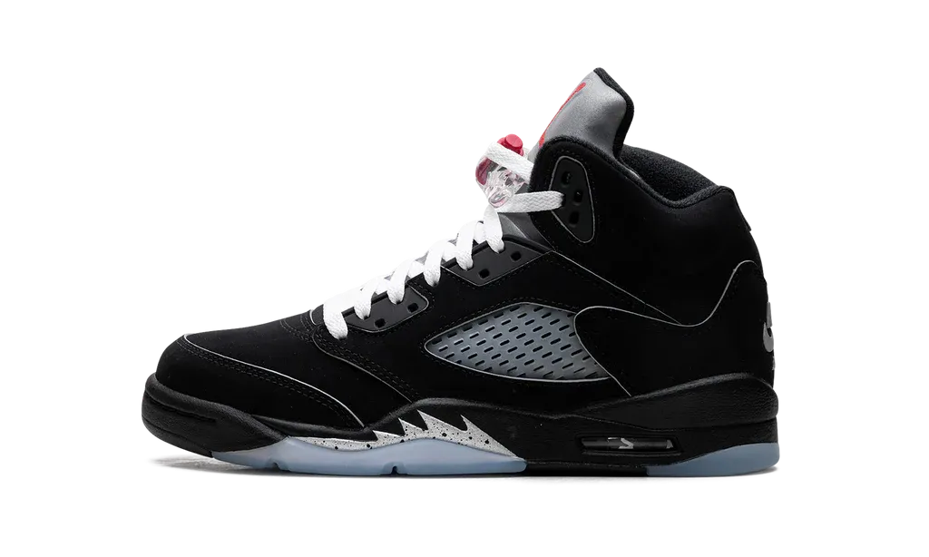 Jordan 5 Retro "Black Metallic Reimagined" Grade School Chill Mode