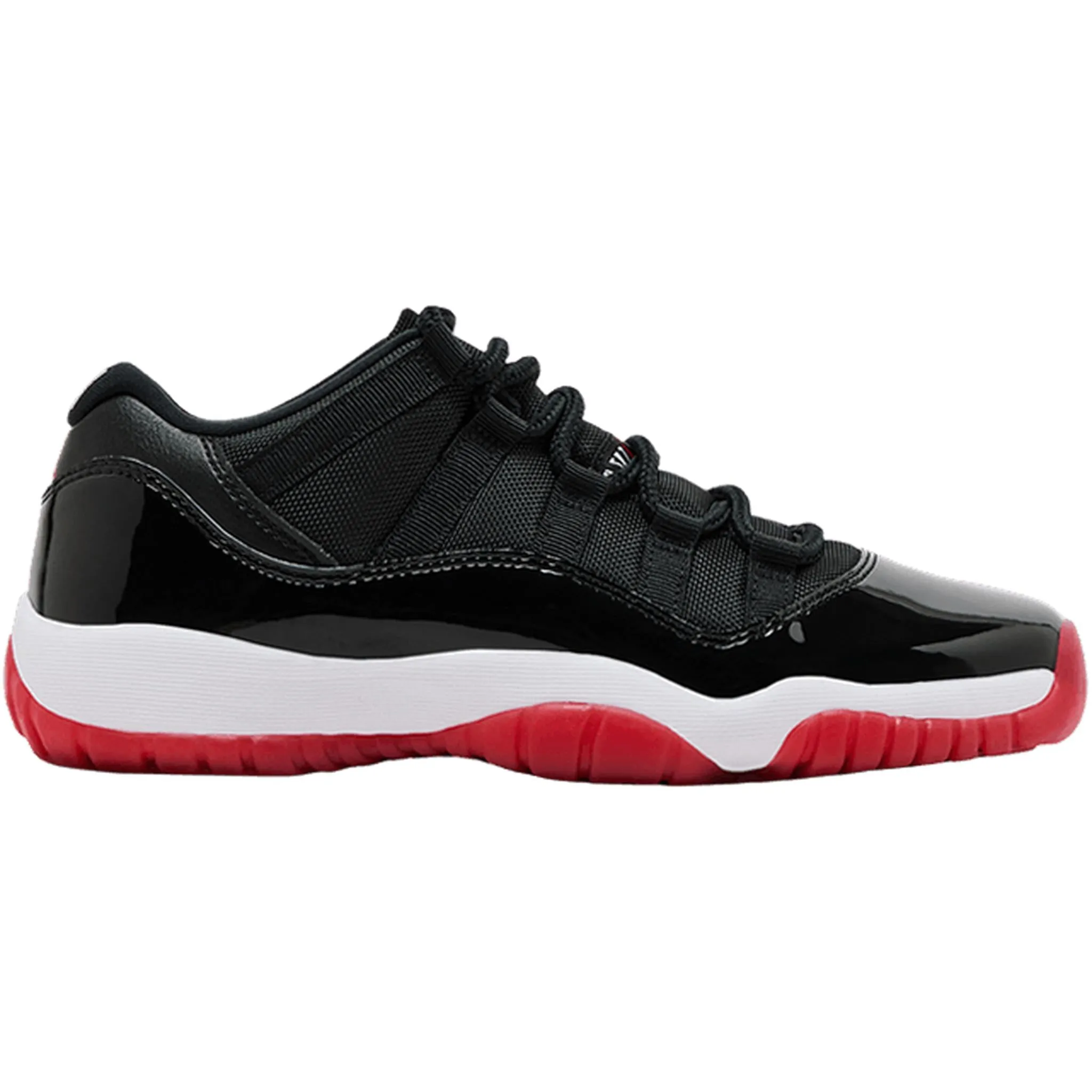 Jordan 11 Retro Low Bred (GS) (2025) Heel Safe