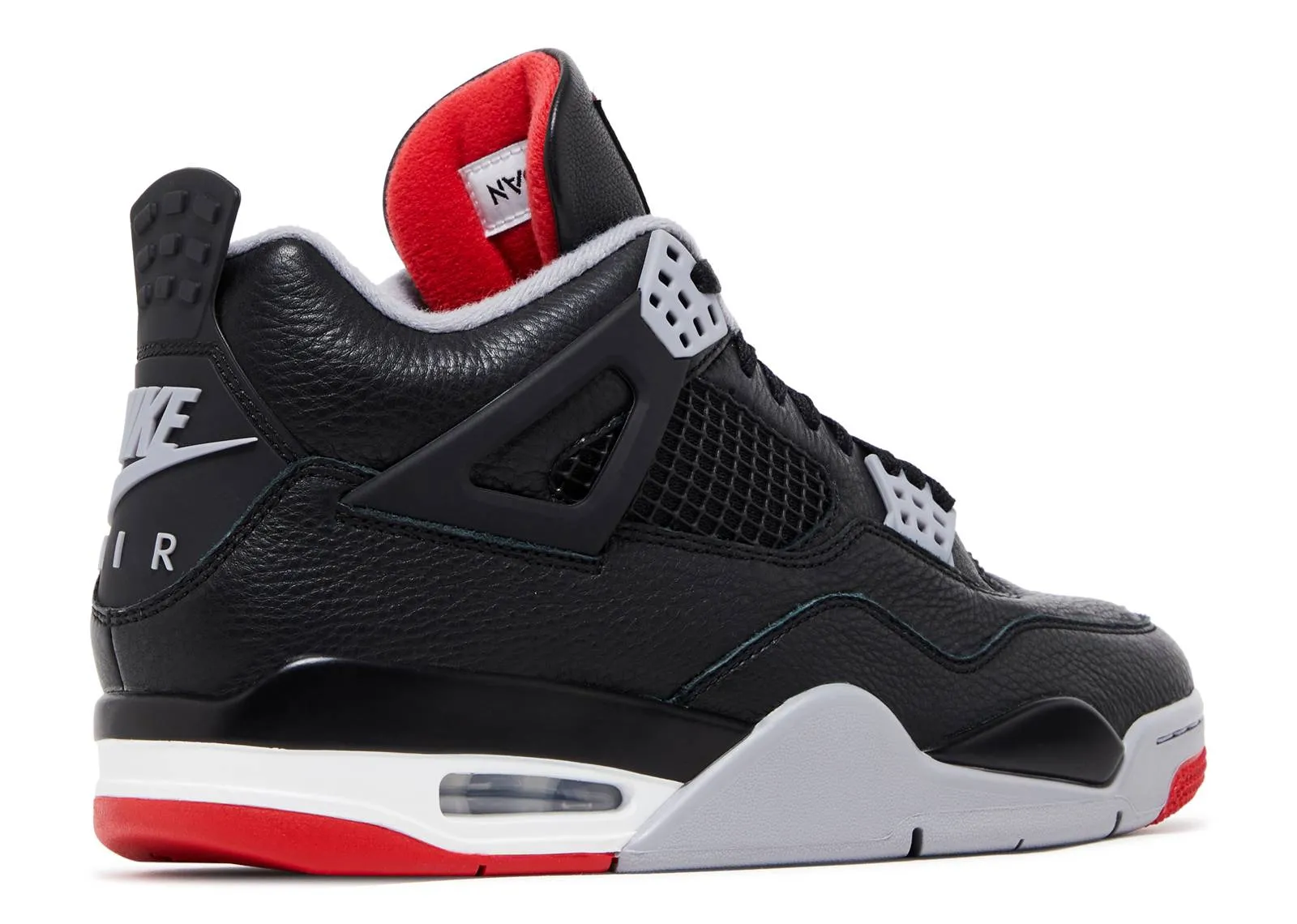 Air Jordan 4 Retro Bred Reimagined Breath Panel