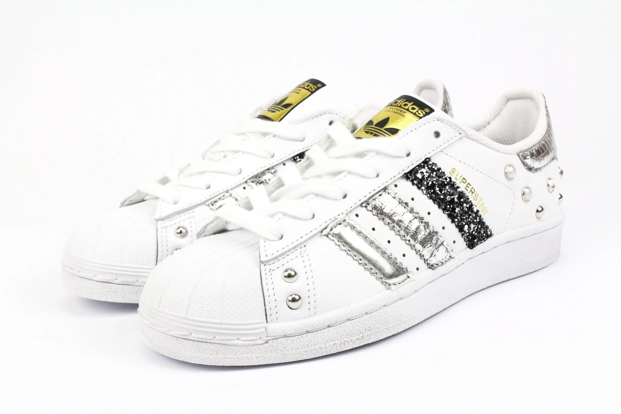City Travel Adidas Superstar Cocco Laminato Glitter & Strass