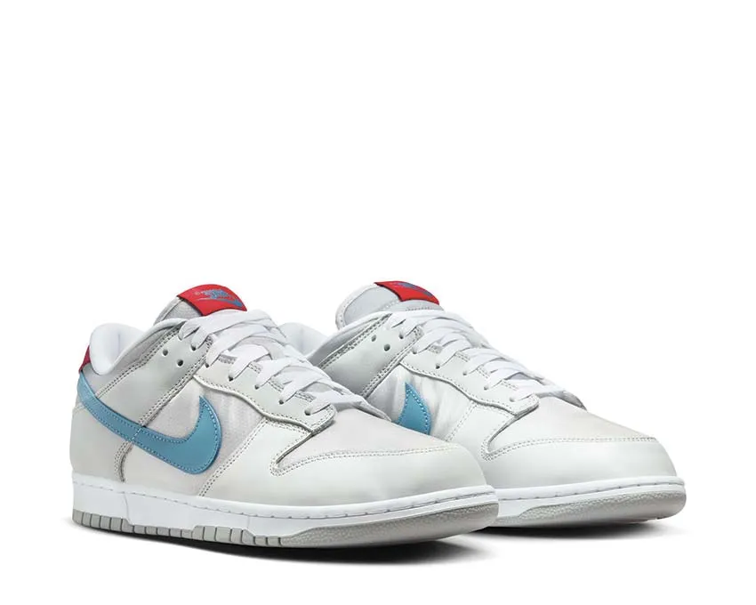 Nike Dunk Low QS "Silver Blue" Timeless Accent