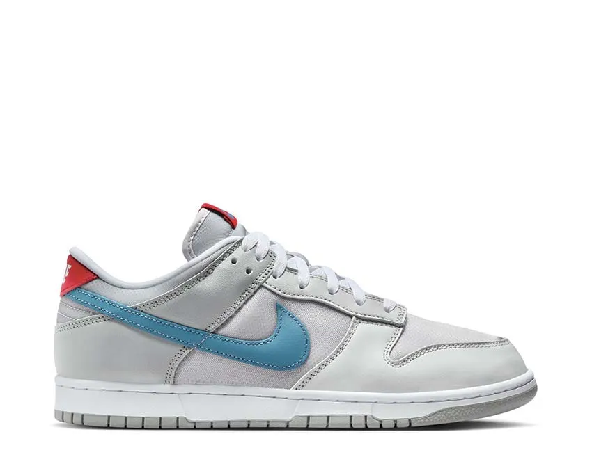 Nike Dunk Low QS "Silver Blue" Bridge Walk Classic Shoes