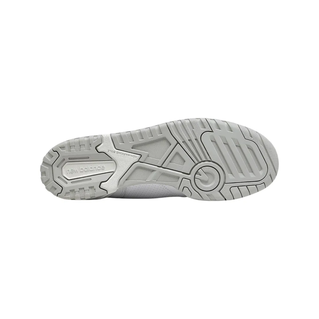 New Balance 550 ??White Grey?? Leg Long Cross Road