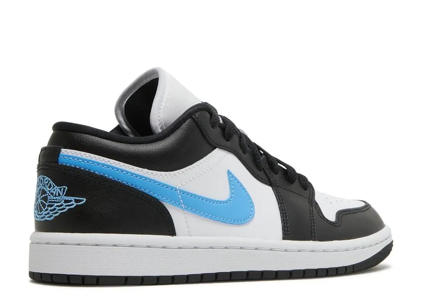 Rainy Day Friend Meet Air Jordan 1 Low Black University Blue White