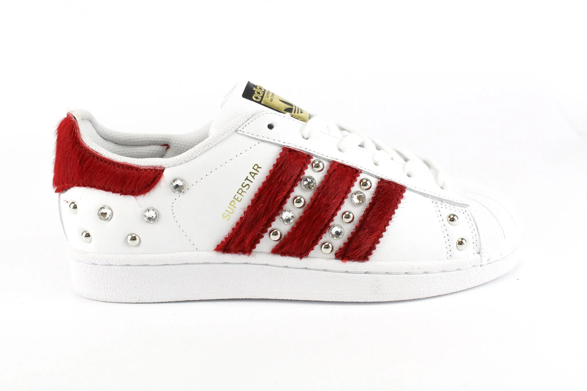Adidas Superstar Cavallino Rosso & Strass Soft Arch Air Comfort