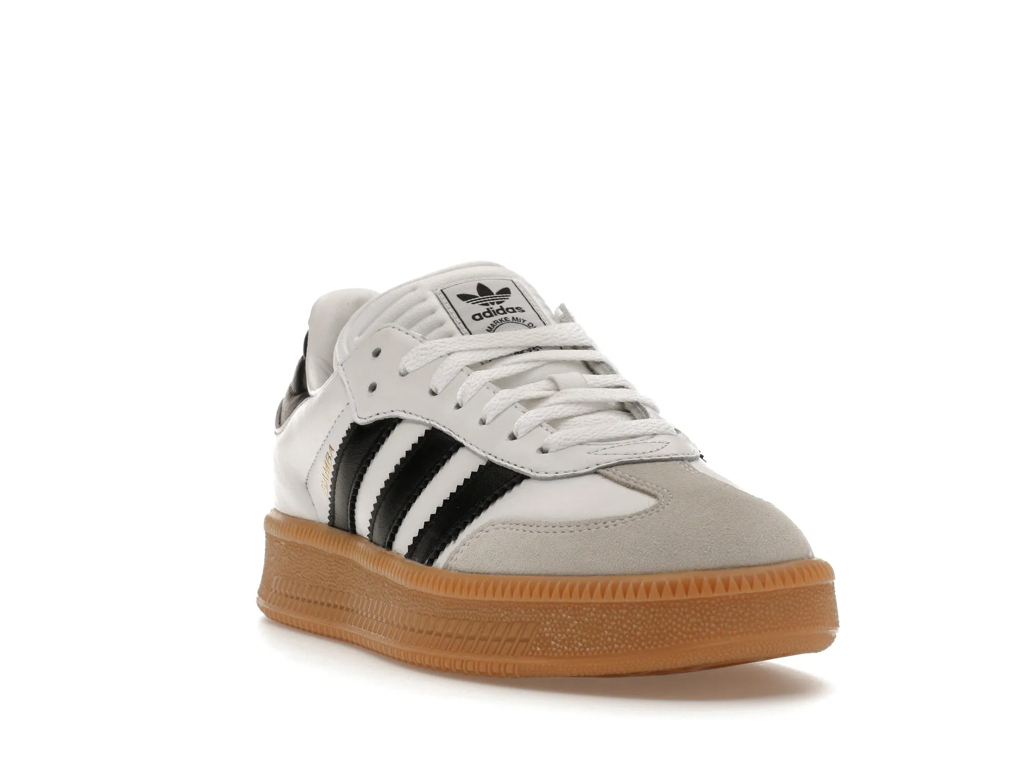 All Fit Foot Shape adidas Samba XLG White Black Gum