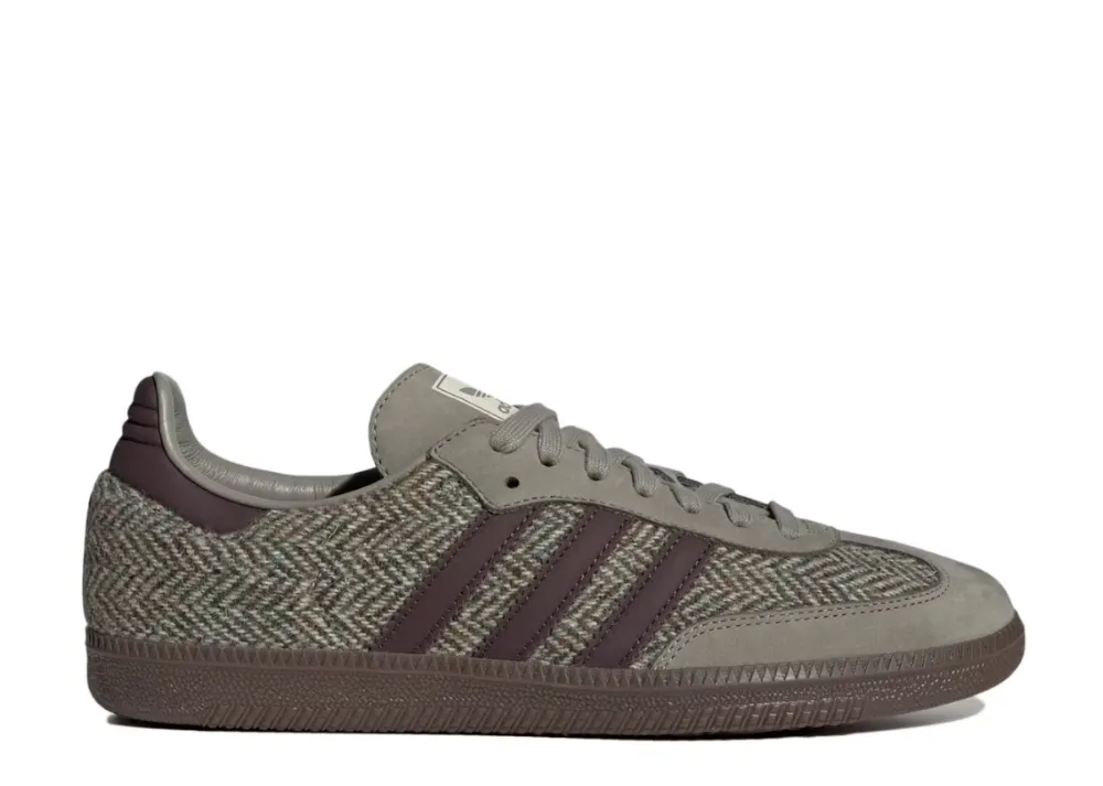 Adidas Samba OG Wonder Beige Tweed Easy To Slip On