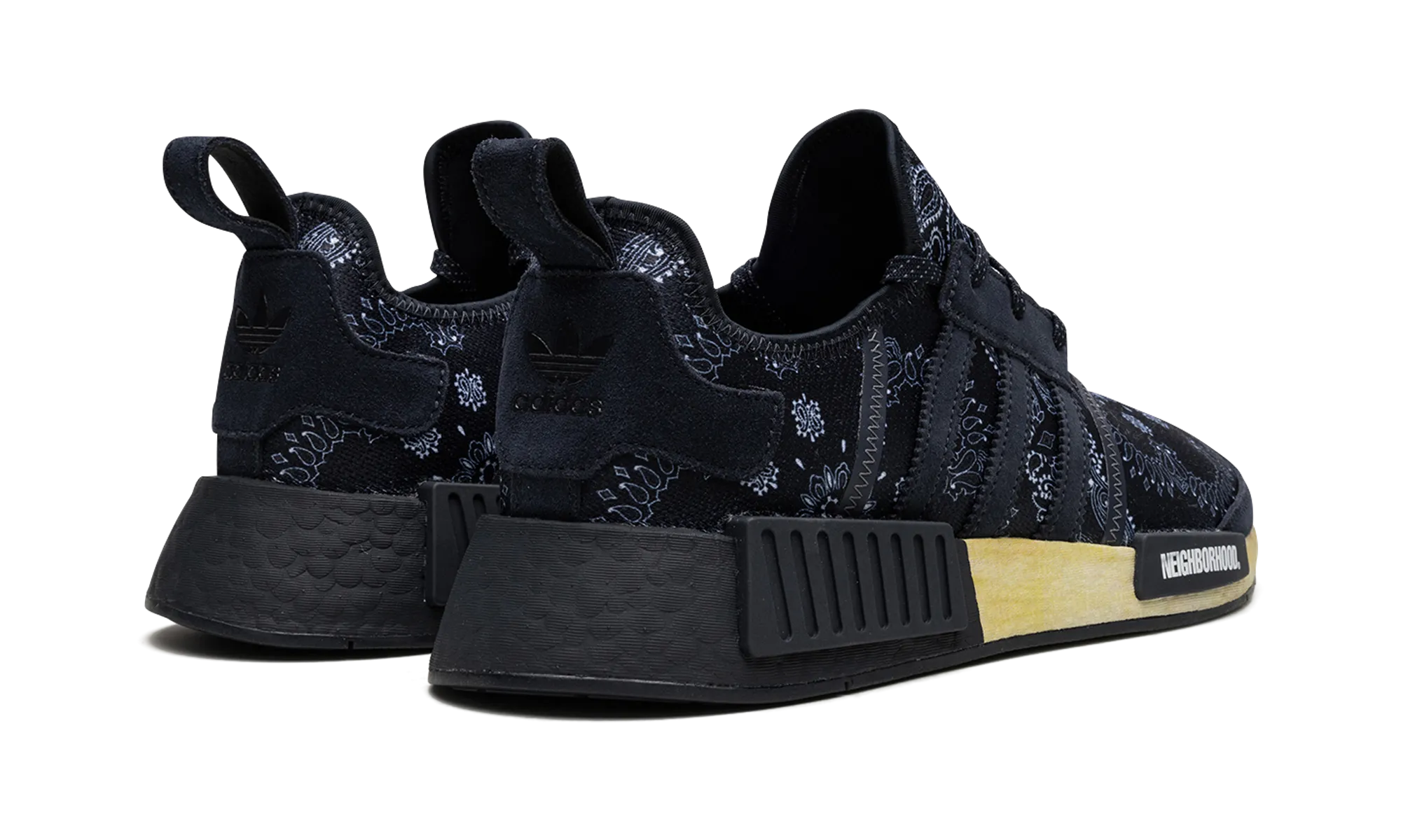 Comfortable Upper NMD R1 "Neighborhood Paisley Night Navy"