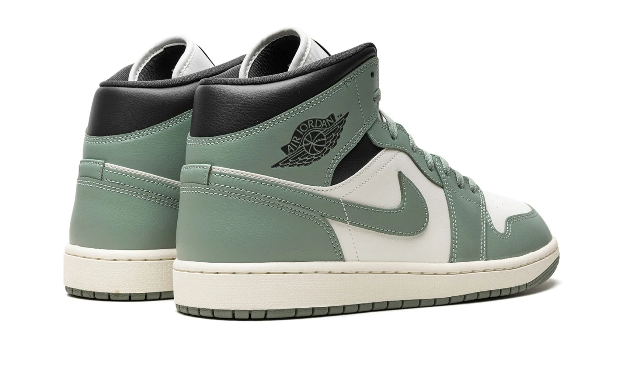 Wmns Air Jordan 1 Mid 'Jade Smoke' Versatile Step