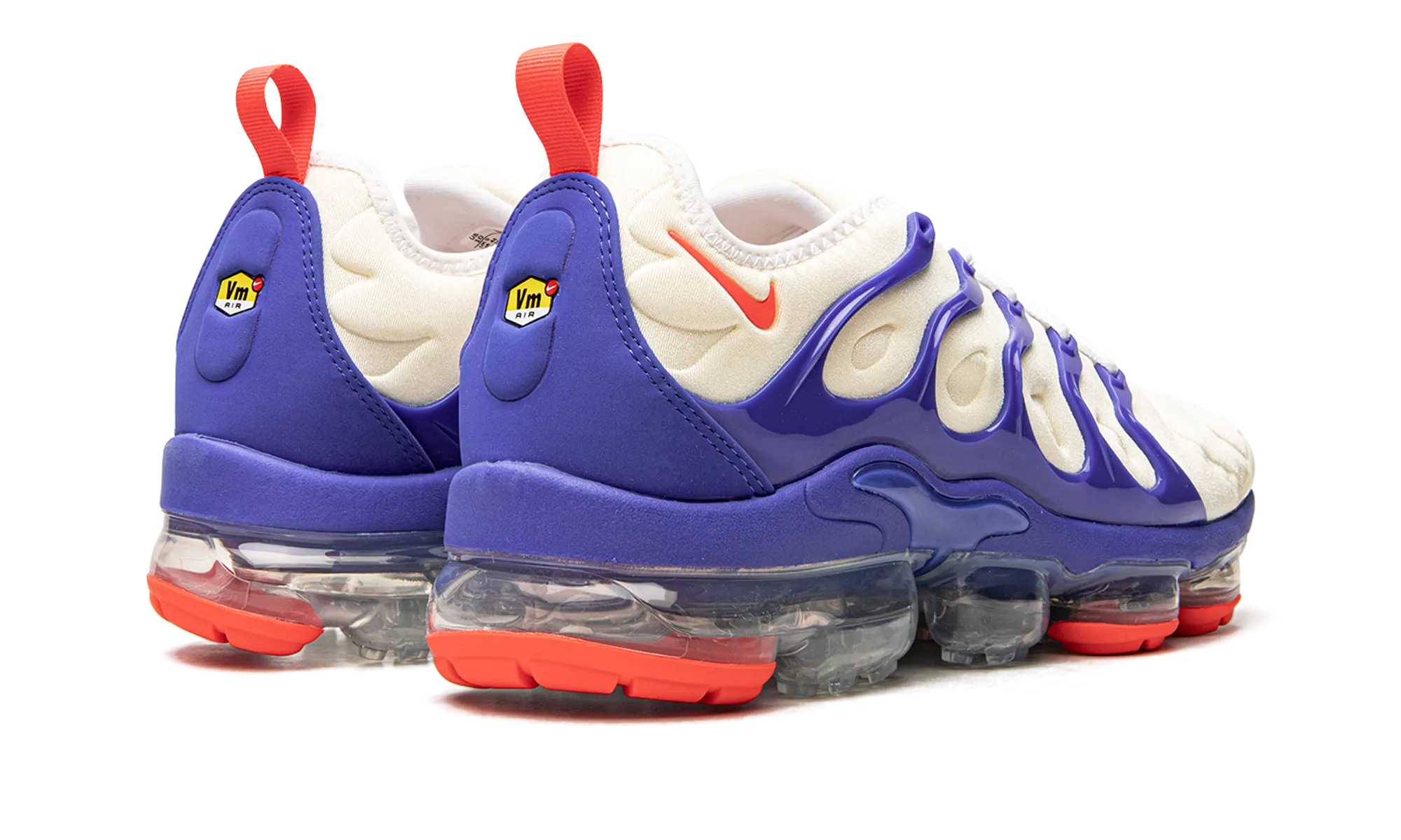 Air Vapormax Plus "Coconut Milk / Hyper Royal" LaceAdjustment