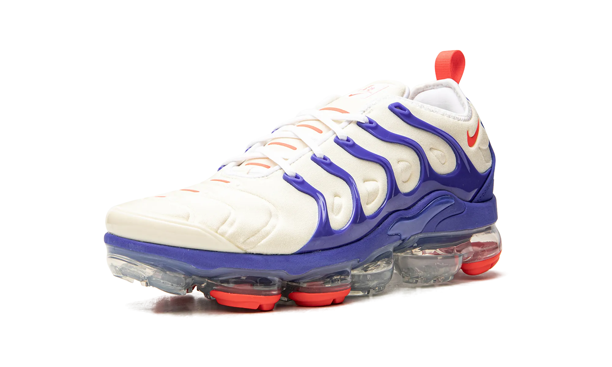 Air Vapormax Plus "Coconut Milk / Hyper Royal" stable sole shoes