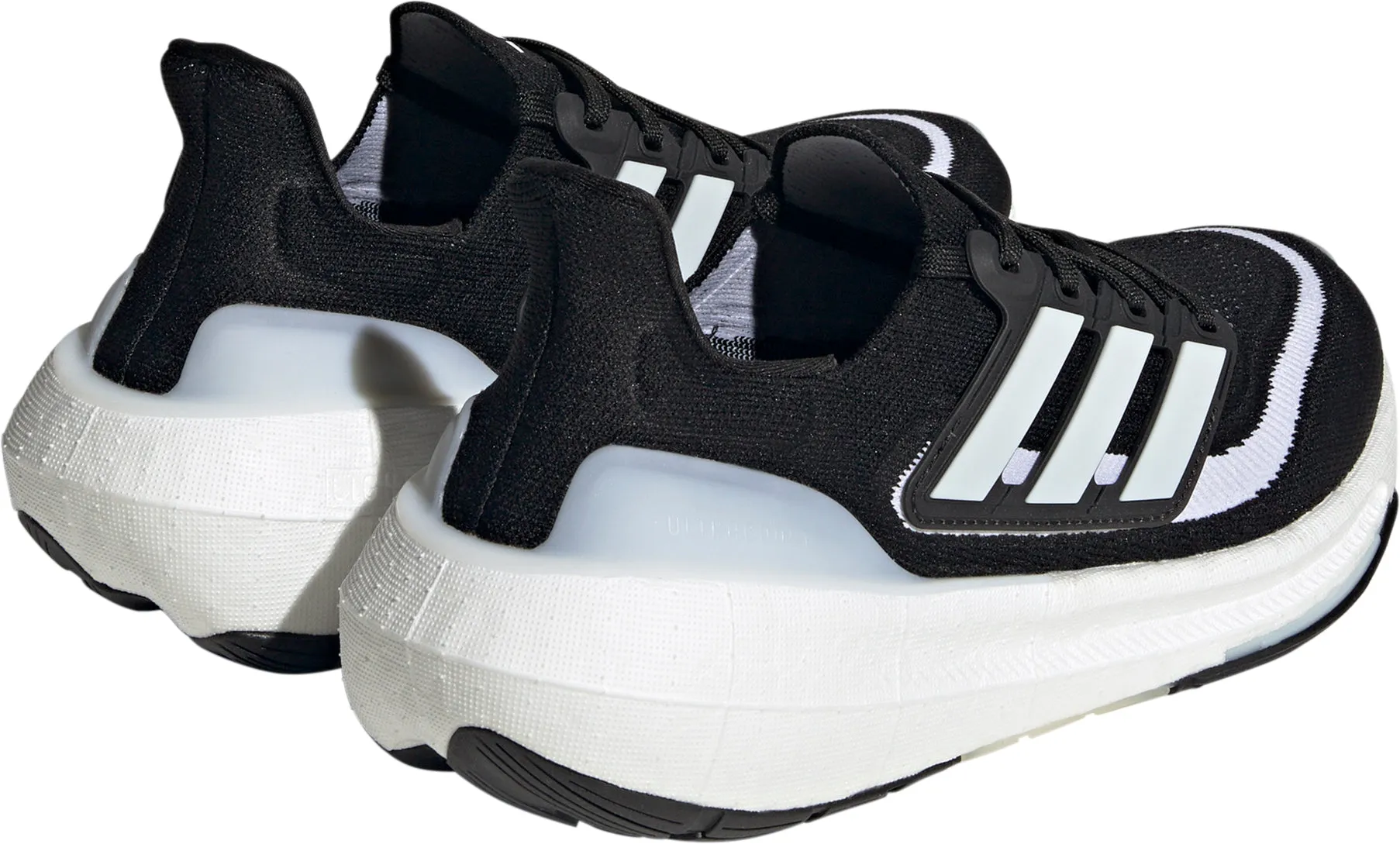 adidas Ultra Boost Light Womens Running Shoes - Black Pace Ready Throw Step