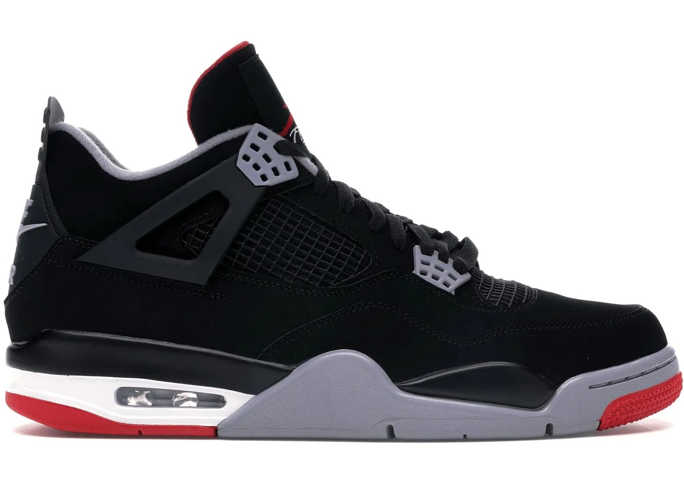 Jordan 4 Retro Bred (2019) on the road Practical Style