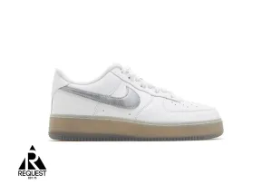 Air Force 1 Low 07 PRM "White Metallic Silver" Weekend Chill Track Trek