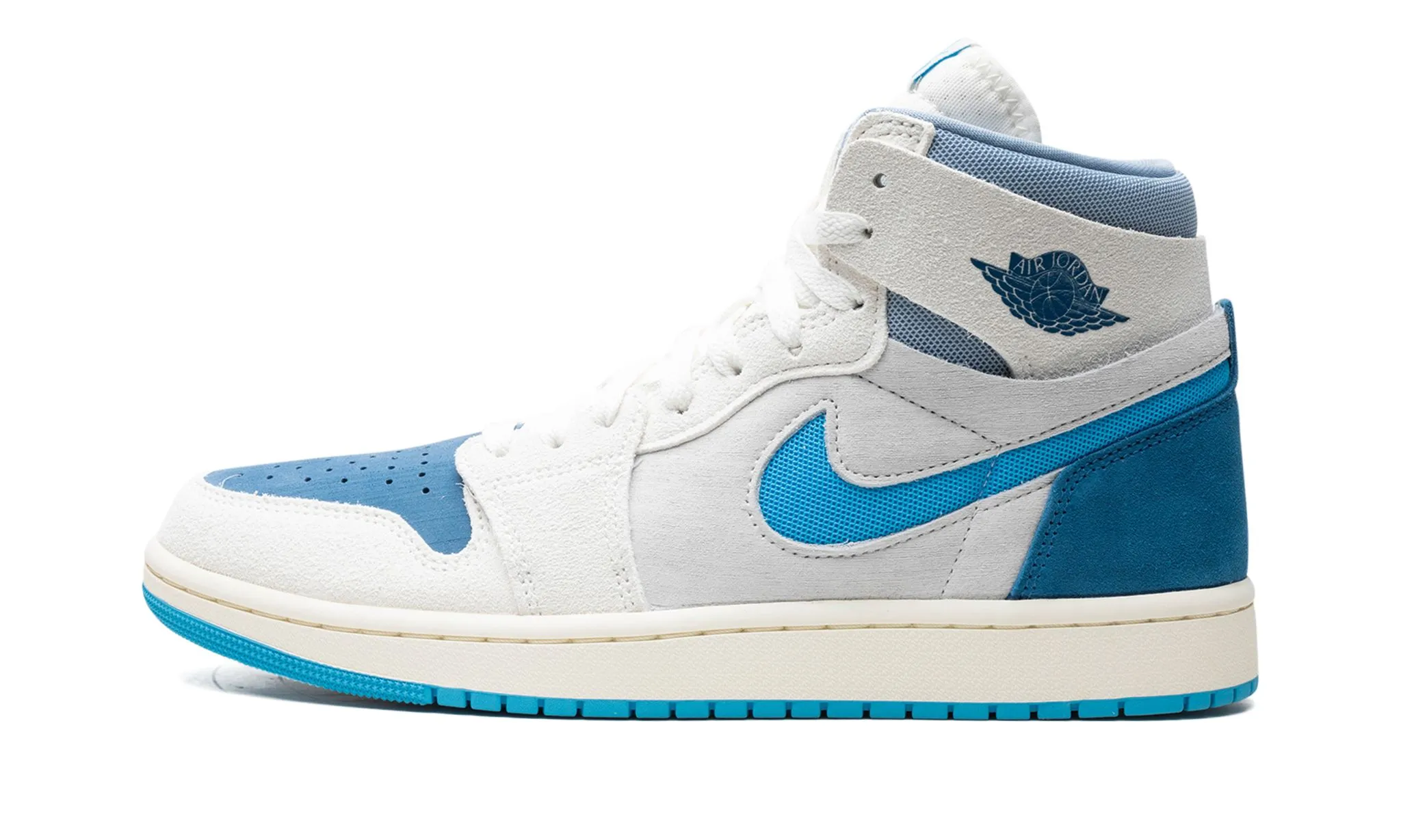 Air Jordan 1 High Zoom Comfort 2 'Dark Powder Blue' On Foot