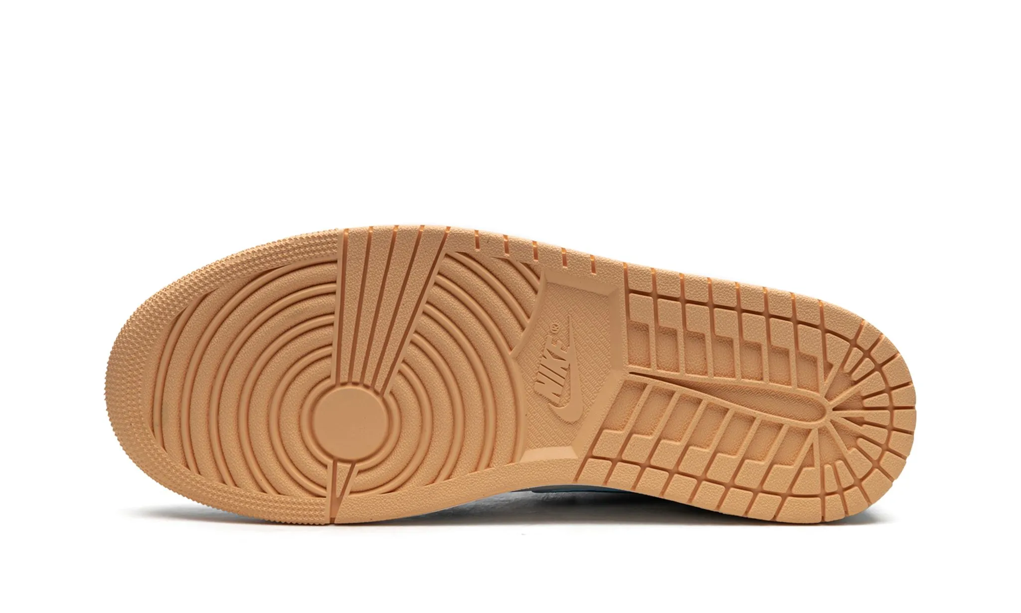 Pattern Play Travel Walk Air Jordan 1 Mid Aquatone Gold White