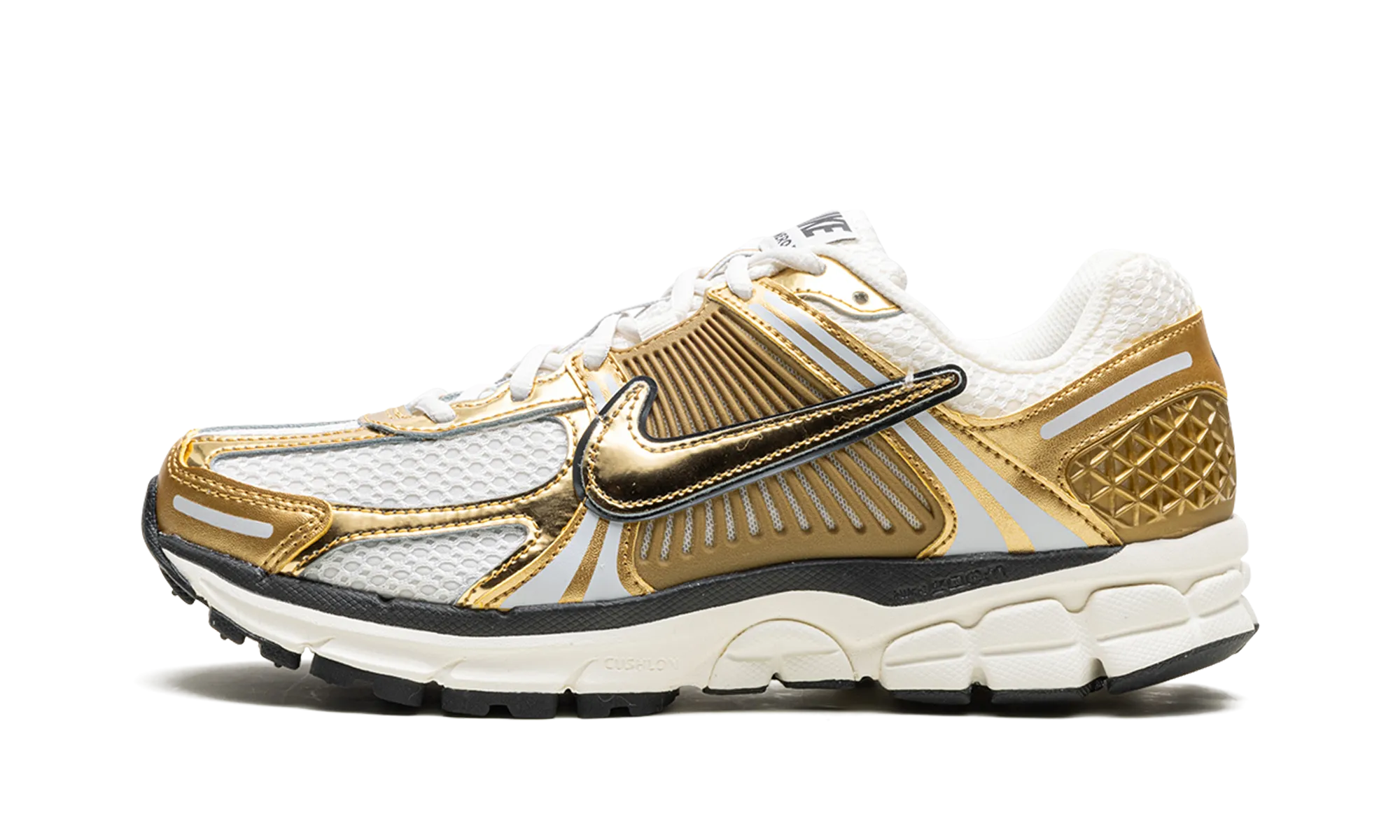 Zoom Vomero 5 WMNS "Metallic Gold" lightweight upper running shoes single - colored