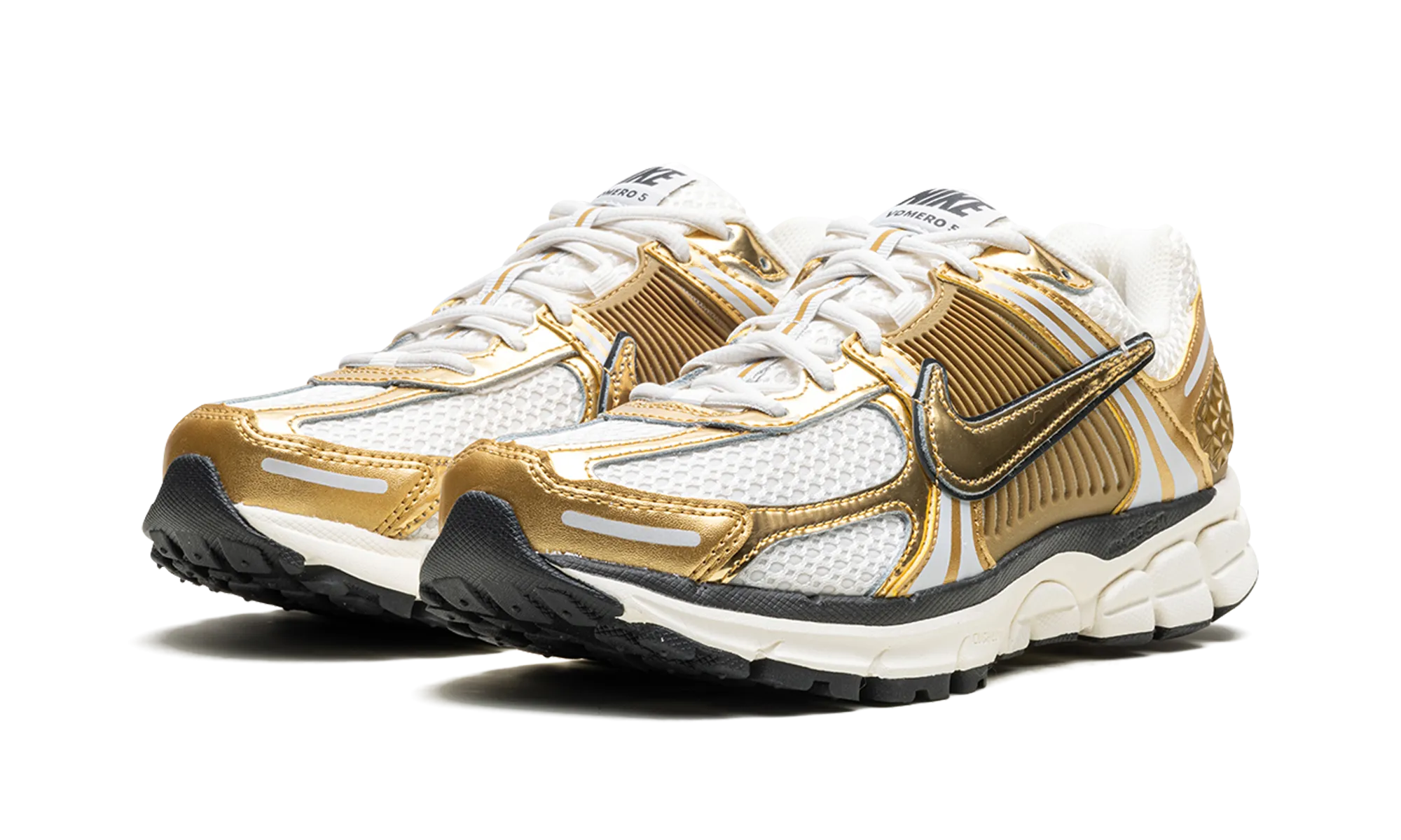Zoom Vomero 5 WMNS "Metallic Gold" foam - cushioned shoes
