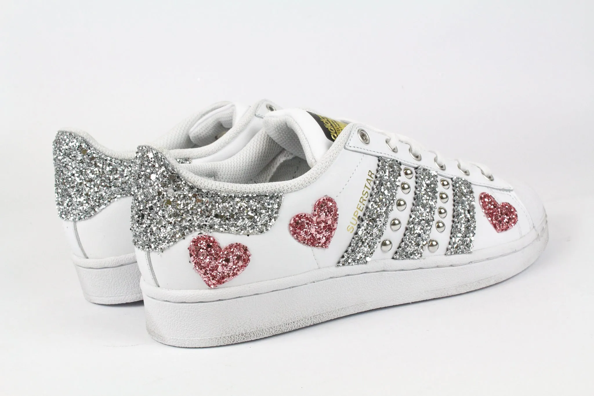 Dynamic Style Adidas Superstar Borchie & Cuori