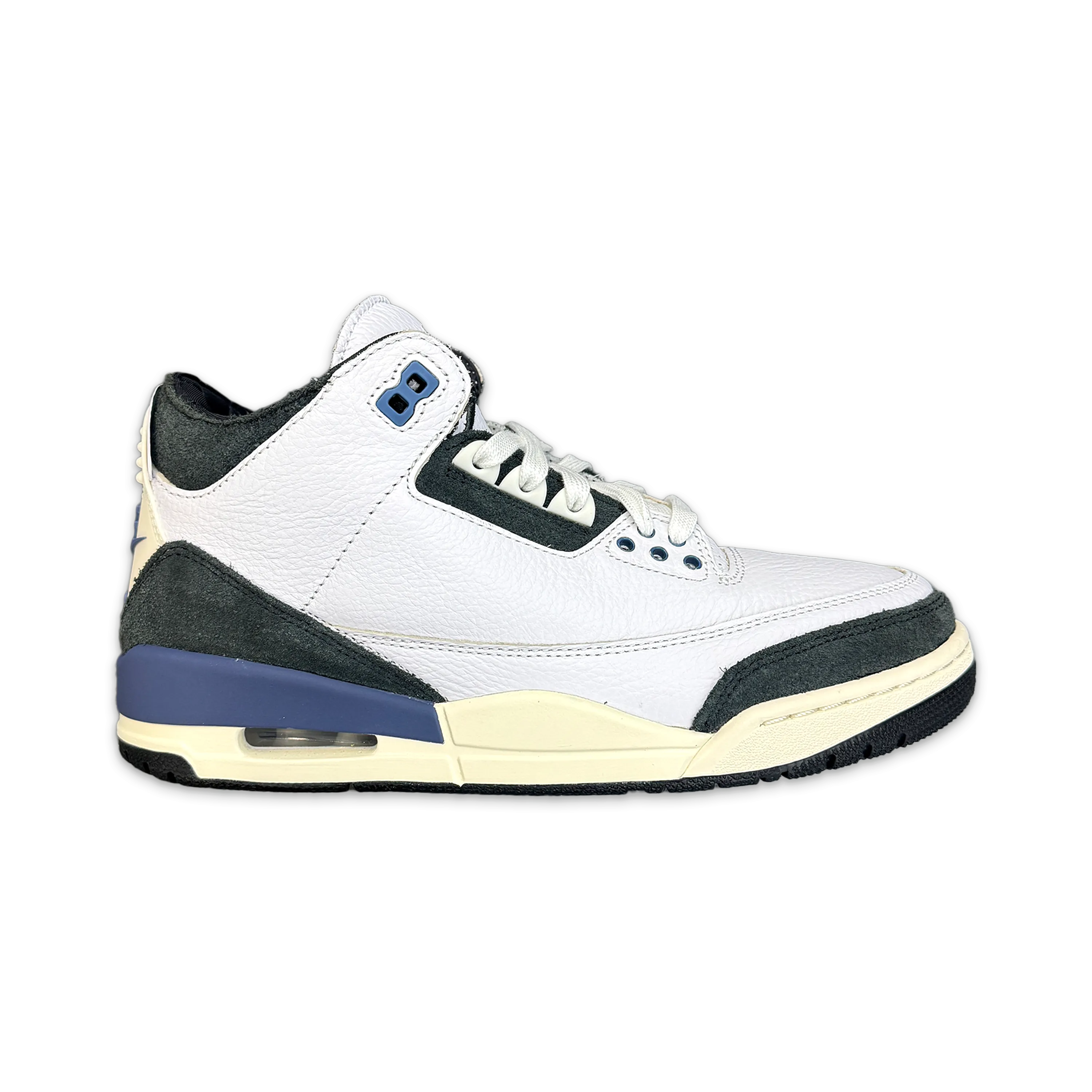 Air Jordan 3 Retro "A Ma Maniere Diffused Blue" Track Run Modern Texture