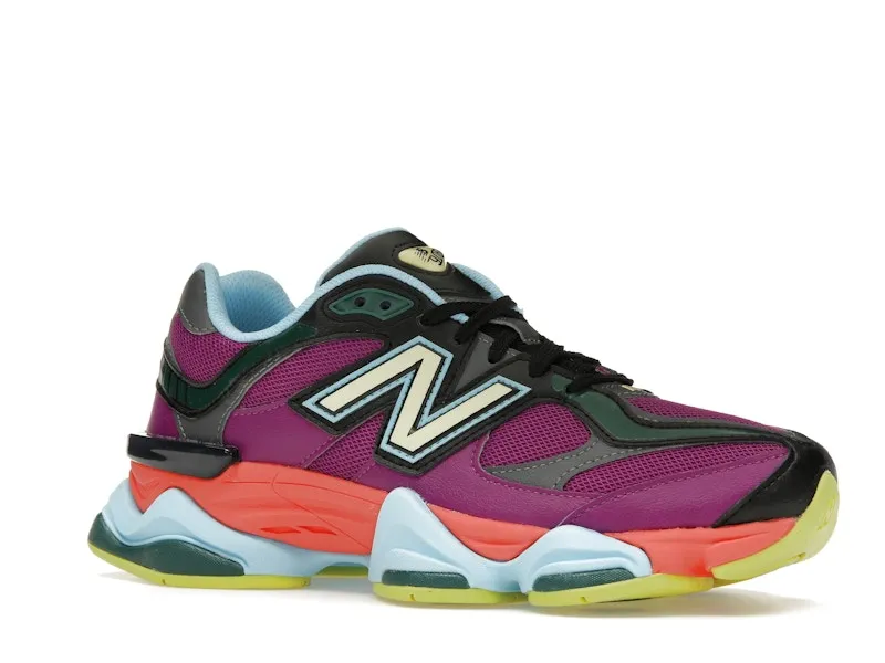 synthetic leather Durable New Balance 9060 Neon Nights