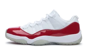Nike Jordan 11 Retro Low Cherry 2016 (528895-102) Men's Size 8-10 Strong Pace Glow Run