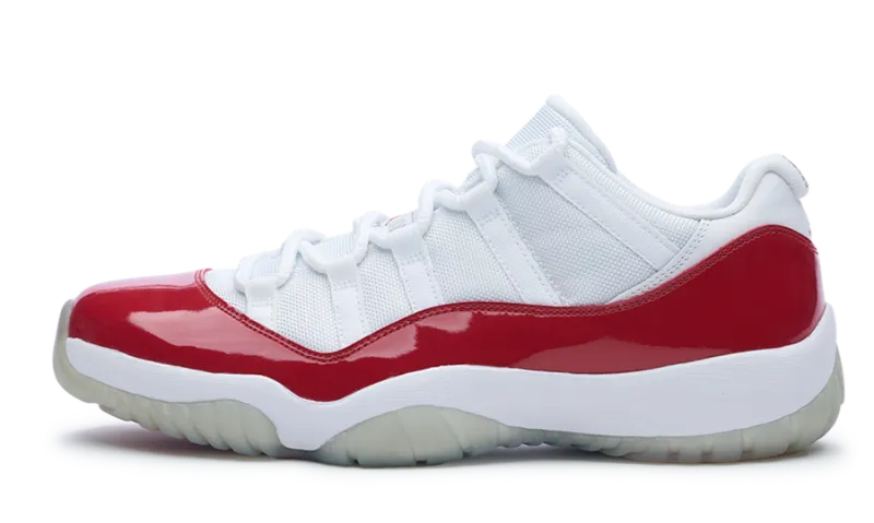 Morning Hike Nike Jordan 11 Retro Low Cherry 2016 (528895-102) Men's Size 8-10