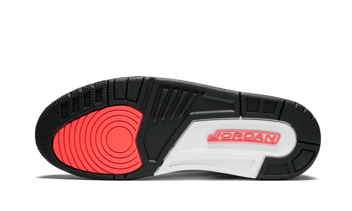 Air Jordan 3 Retro "Infrared 23" Clean Silhouette