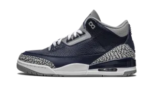 Fashion Element Abrasion resistant Air Jordan 3 Retro "Georgetown"
