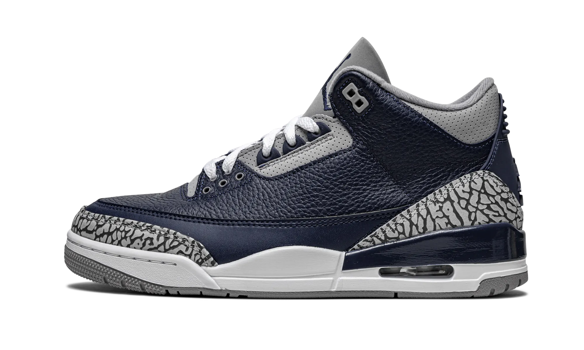 Fashion Element Abrasion resistant Air Jordan 3 Retro "Georgetown"