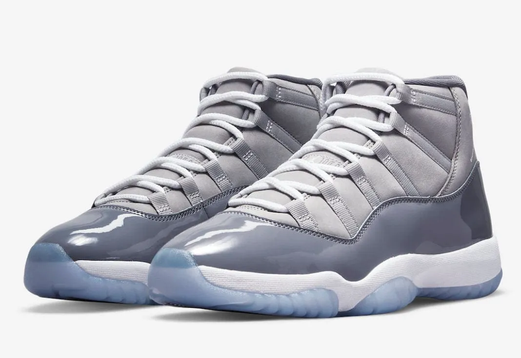 Air Jordan 11 Retro GS 'Cool Grey' 2021 Ultra Run Foam Footbed