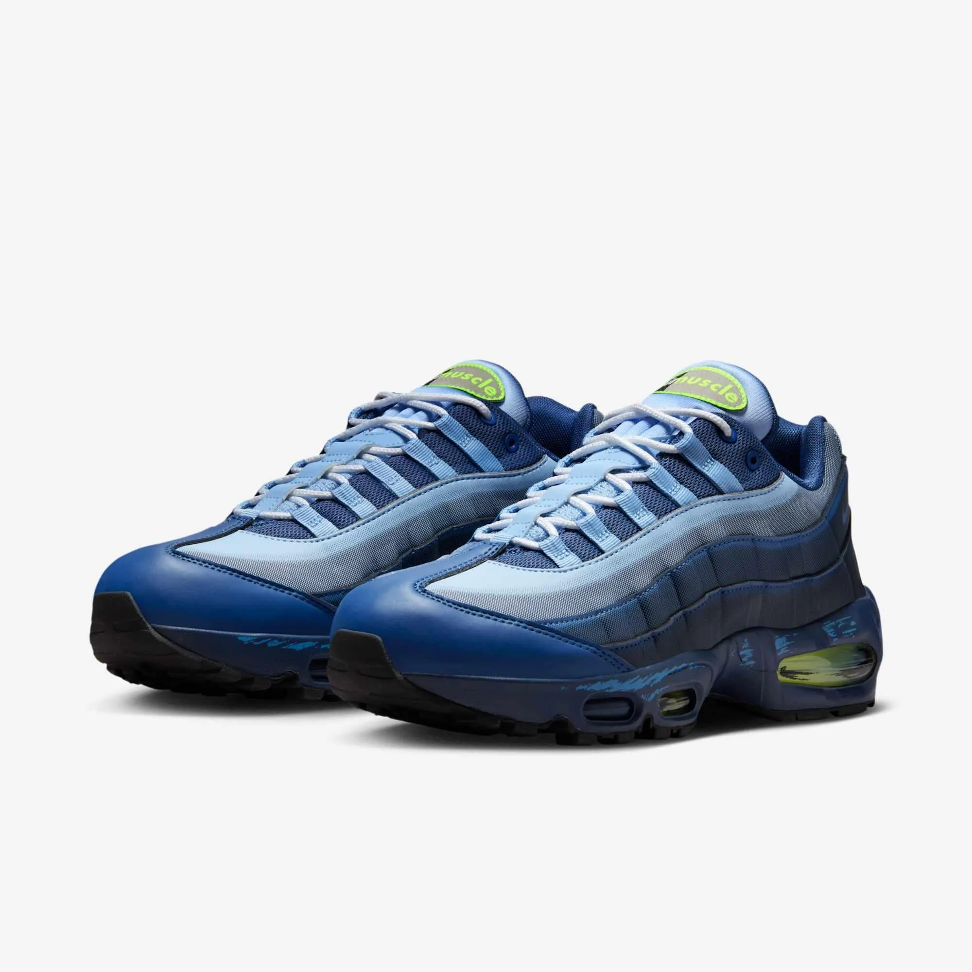 *PRE-ORDER* (Men's) Nike Air Muscle 95 x Yu-Gi-Oh! 'Joey Wheeler / Psychic Blue' (2025) II7404-400 running in cold tracks shoes