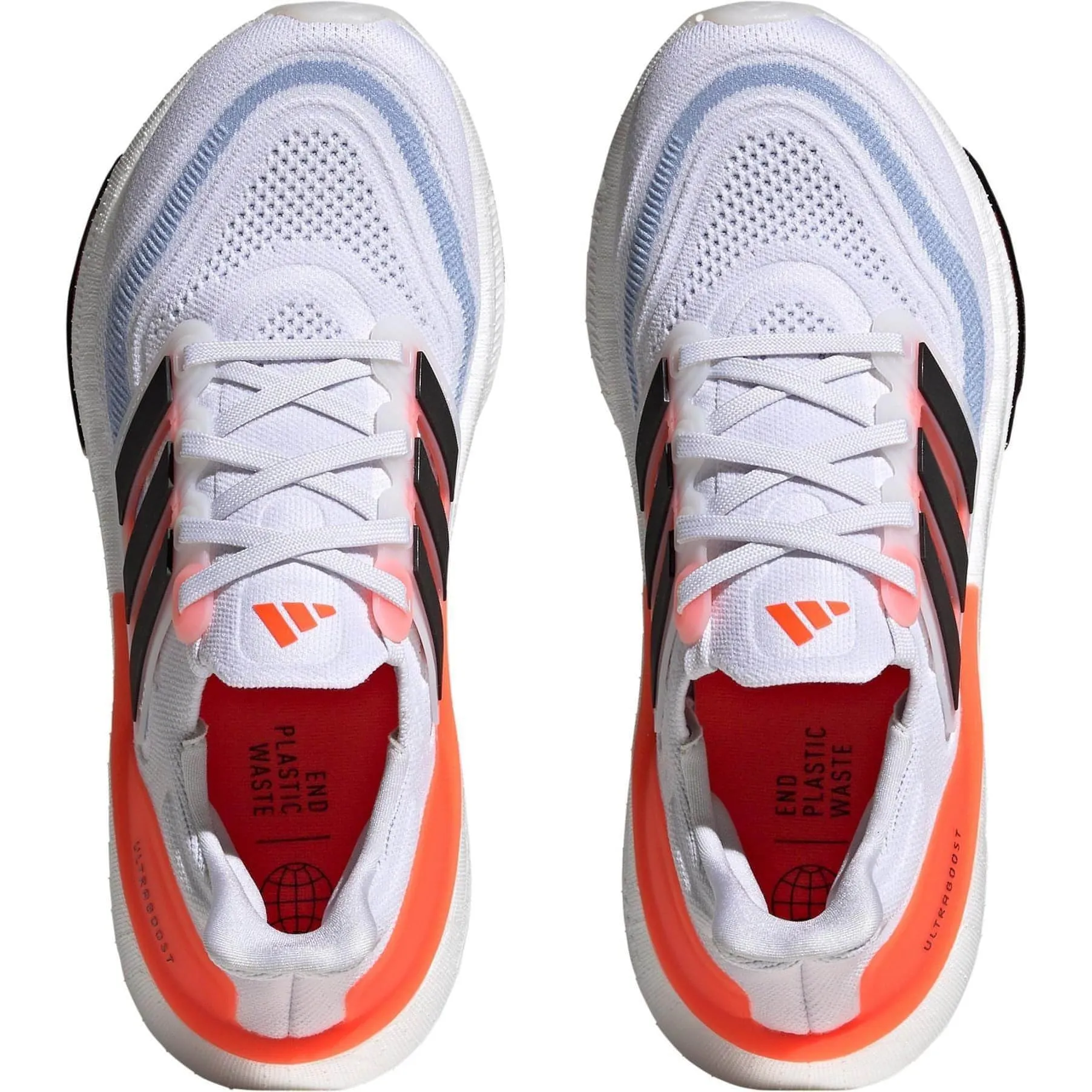 Trail Hike adidas Ultra Boost Light Womens Running Shoes - White