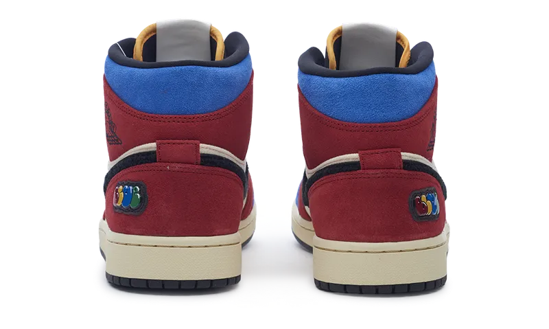 Road Ready Core Comfort Nike Jordan 1 Mid SE x Blue The Great Fearless (CU2805-100) Men Size 8-12