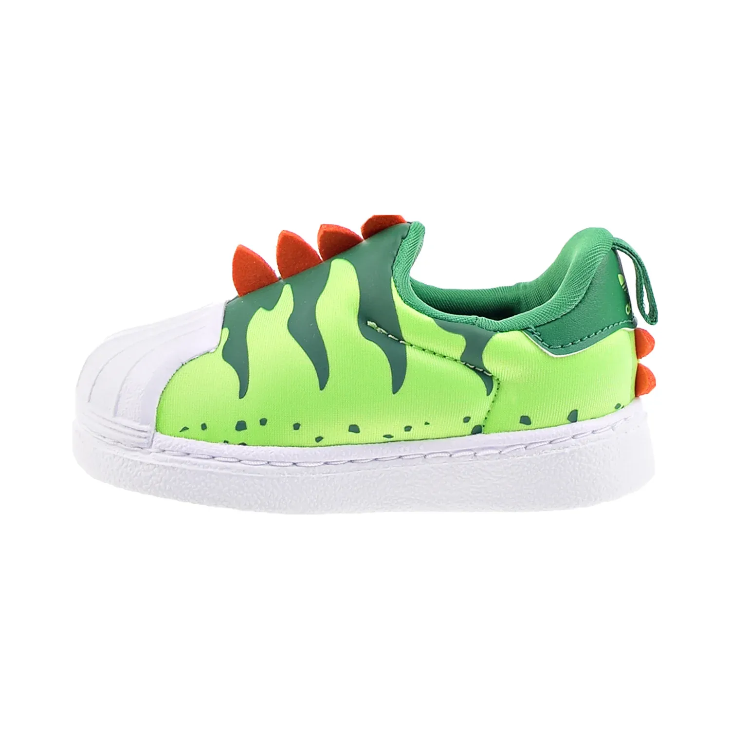 Superstar 360 "Dinosaur" TD "Team Solar Green/Team Green/Cloud White" Clean Shape Timeless Footwear