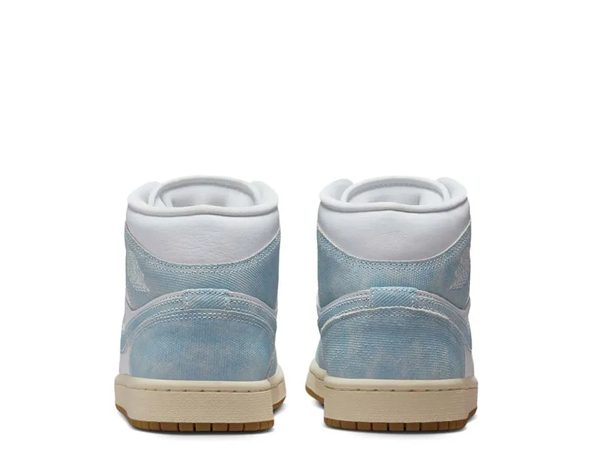 Air Jordan 1 Mid SE W "Denim" Urban Friendly Breathable   lining
