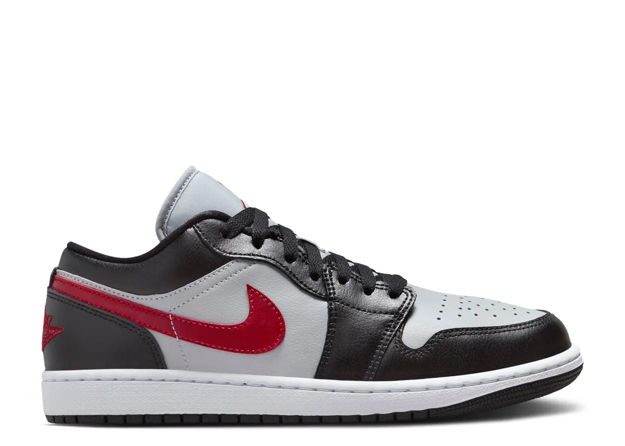 Long distance Air Jordan 1 Low Wolf Grey Gym Red