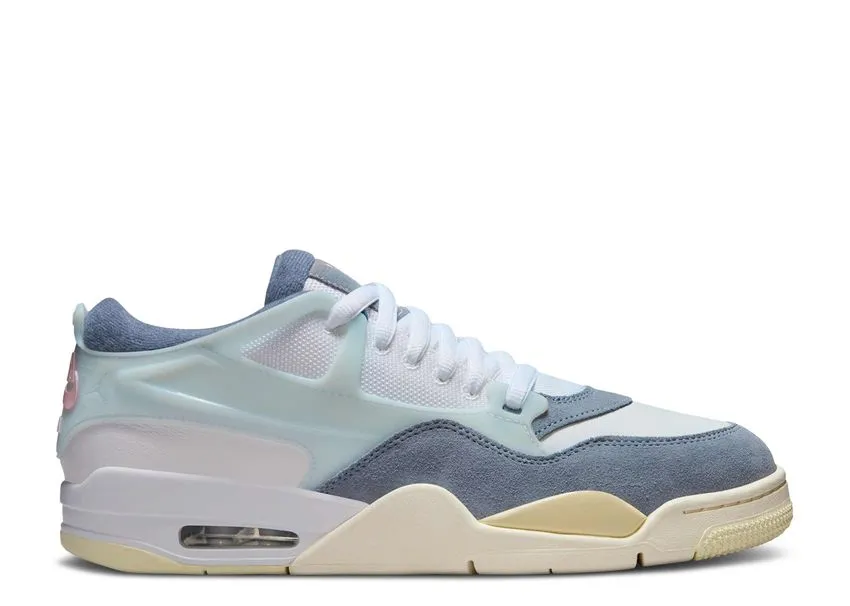 Air Jordan 4 RM Diffused Blue Ashen Slate Current Jog Simple Form