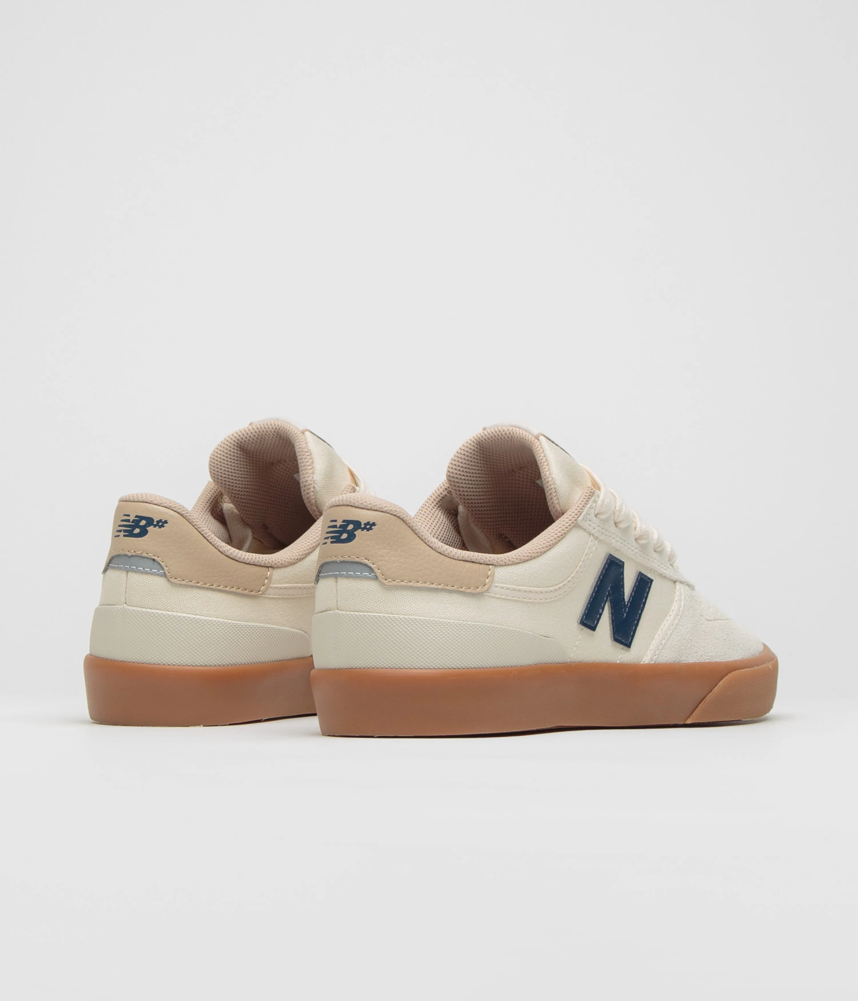 New Balance Numeric 272 Shoes - Sea Salt Climate-Proof Formal Mode Impact Resistance
