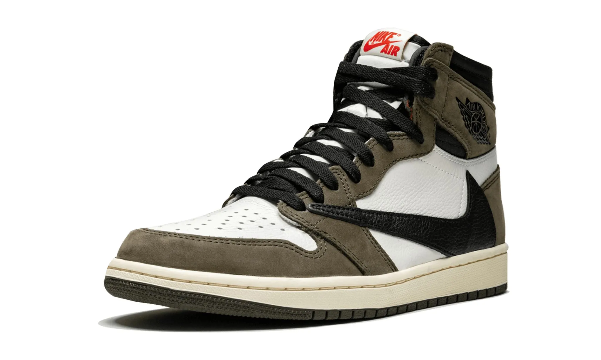 Function First Foot Balance Travis Scott X Air Jordan 1 Retro High OG Mocha