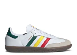 Forest Path Fashion Ease Adidas Samba OG White Rasta
