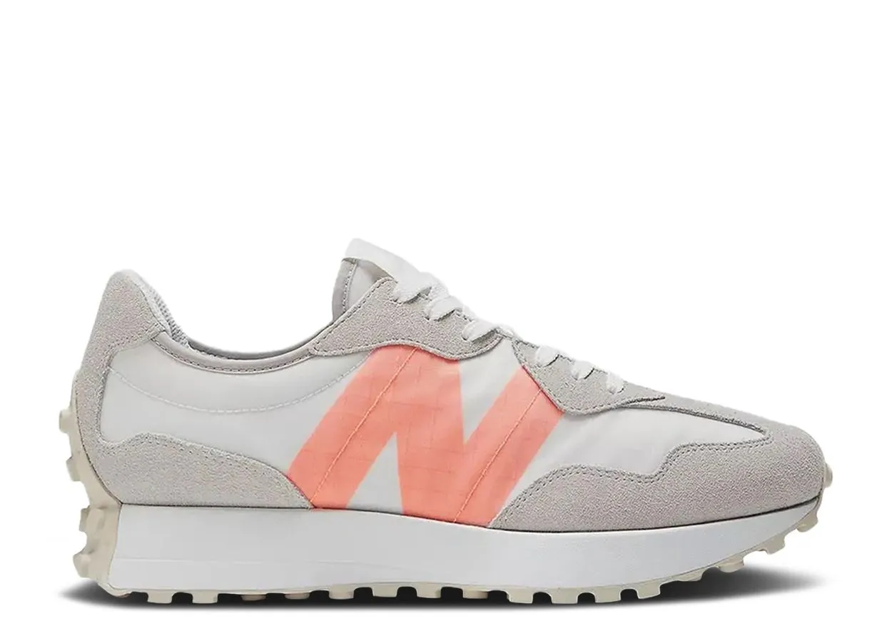 New Balance 327 Rain Cloud Vibrant Orange Fresh Comfort